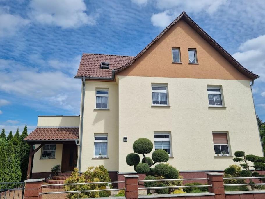 Ferienwohnung *Zur Weinbergstrasse* Lauta 外观 照片